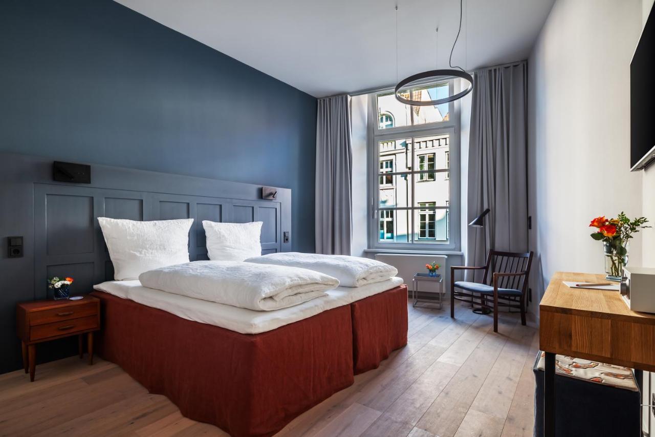 Hotel Die Reederin Lübeck Buitenkant foto