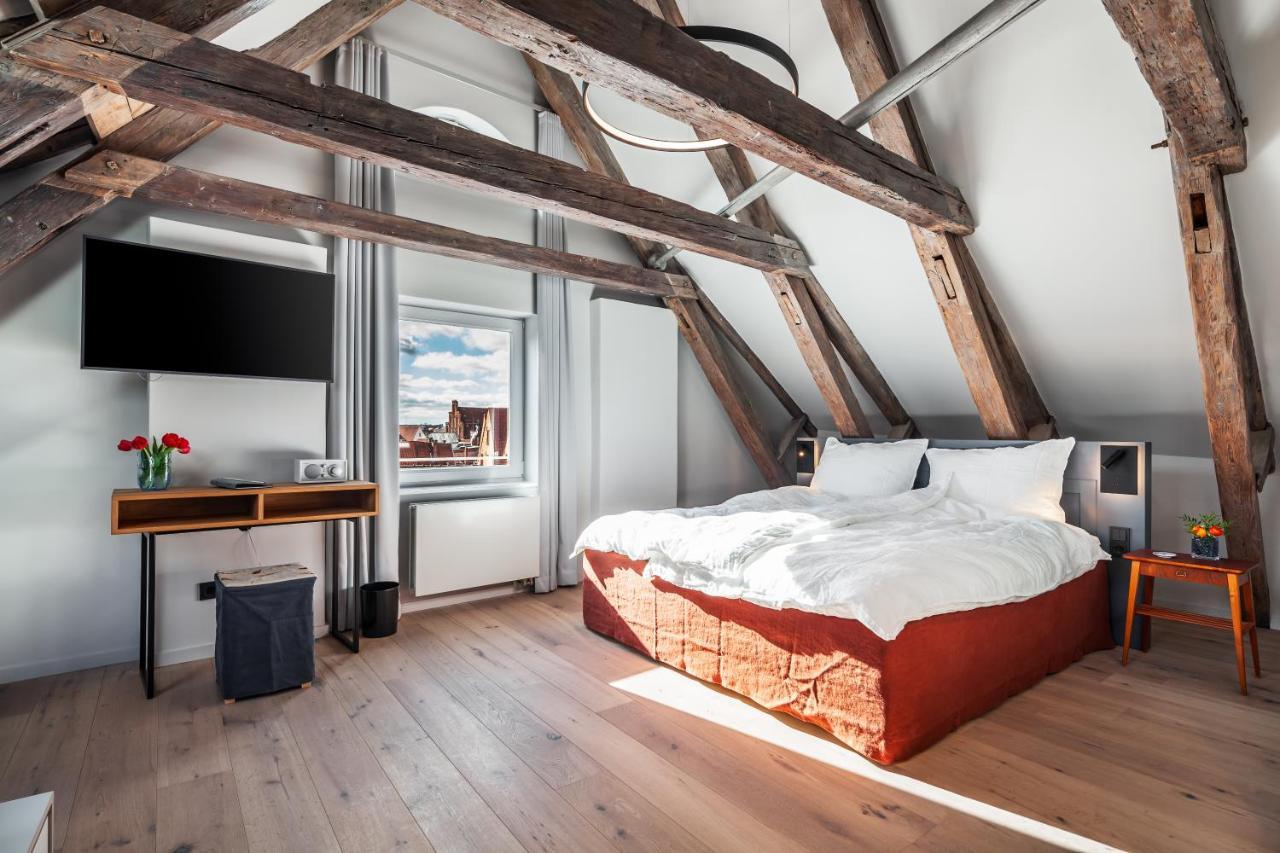 Hotel Die Reederin Lübeck Buitenkant foto