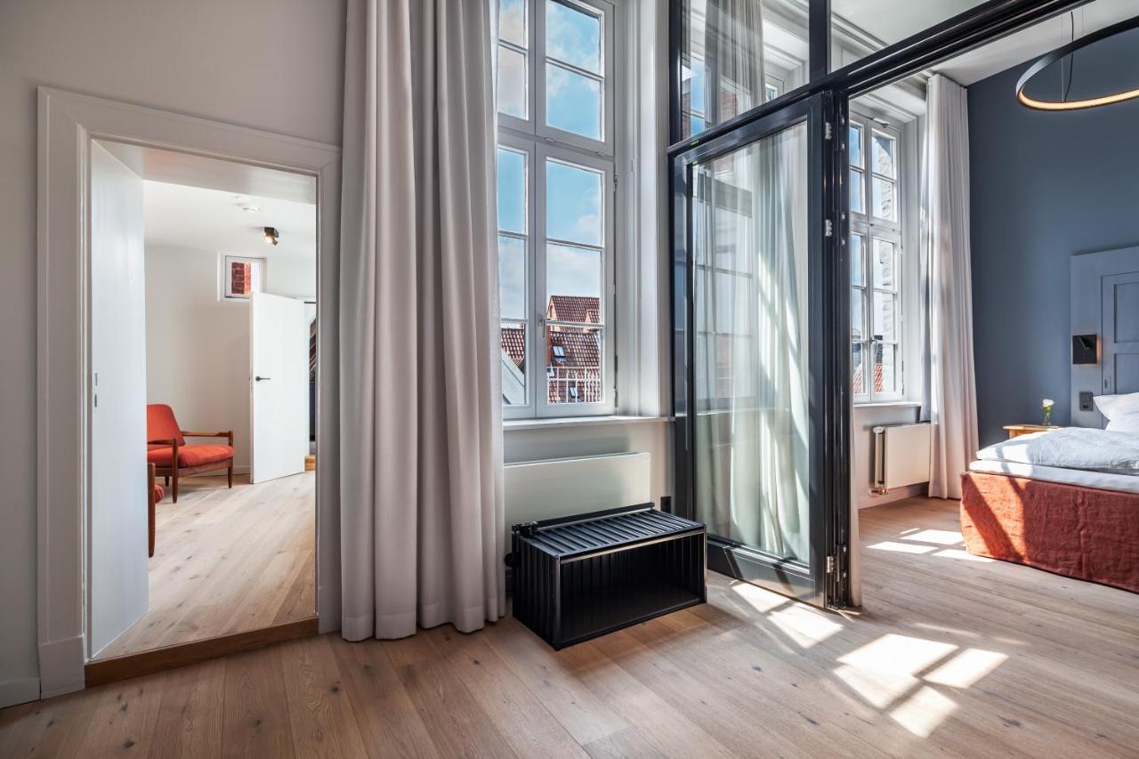 Hotel Die Reederin Lübeck Buitenkant foto