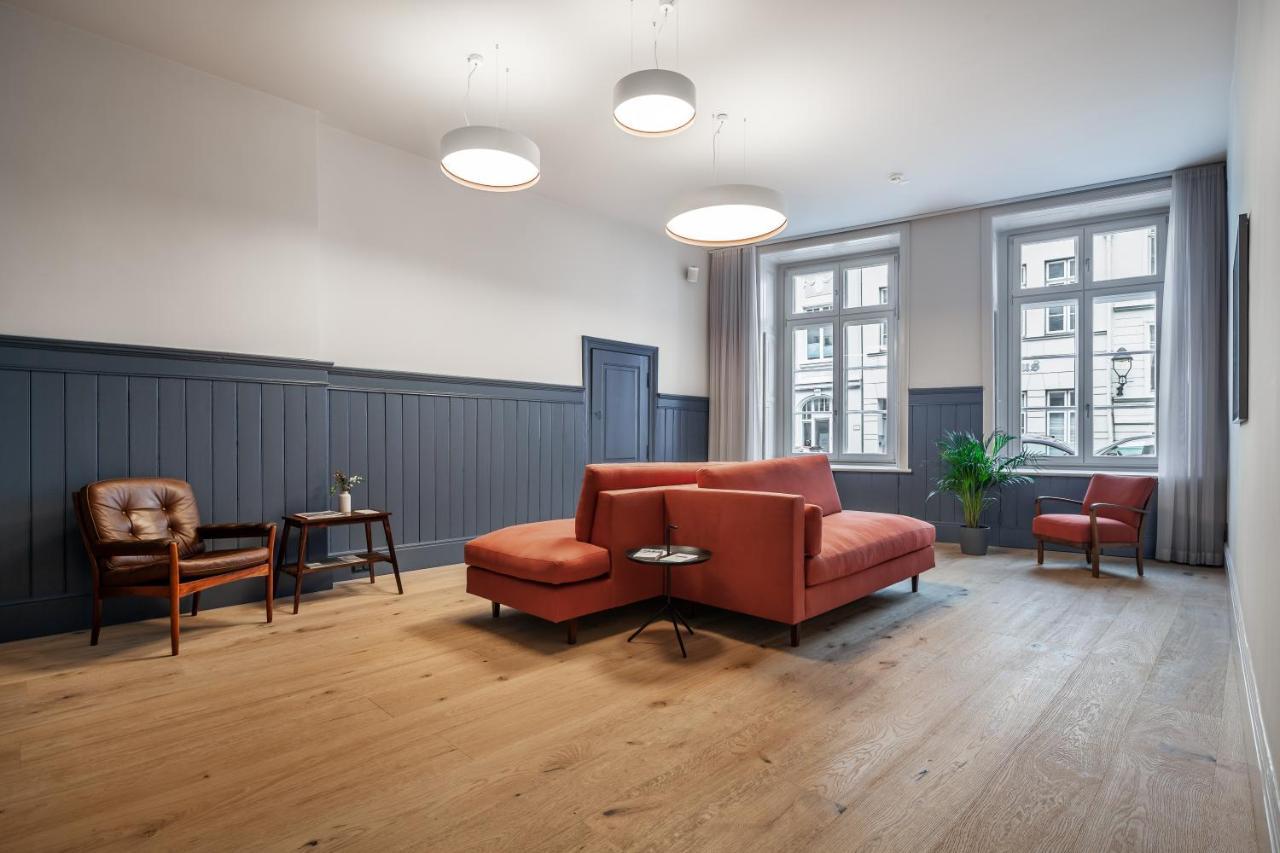 Hotel Die Reederin Lübeck Buitenkant foto